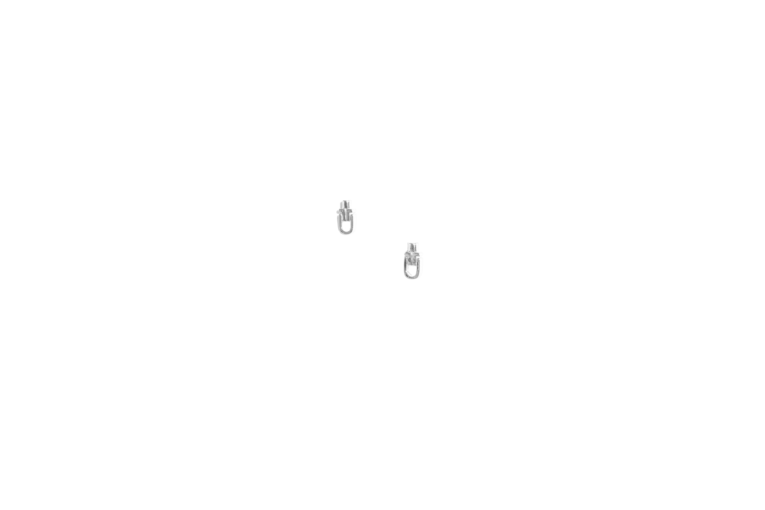Diapason Earring in Silver
