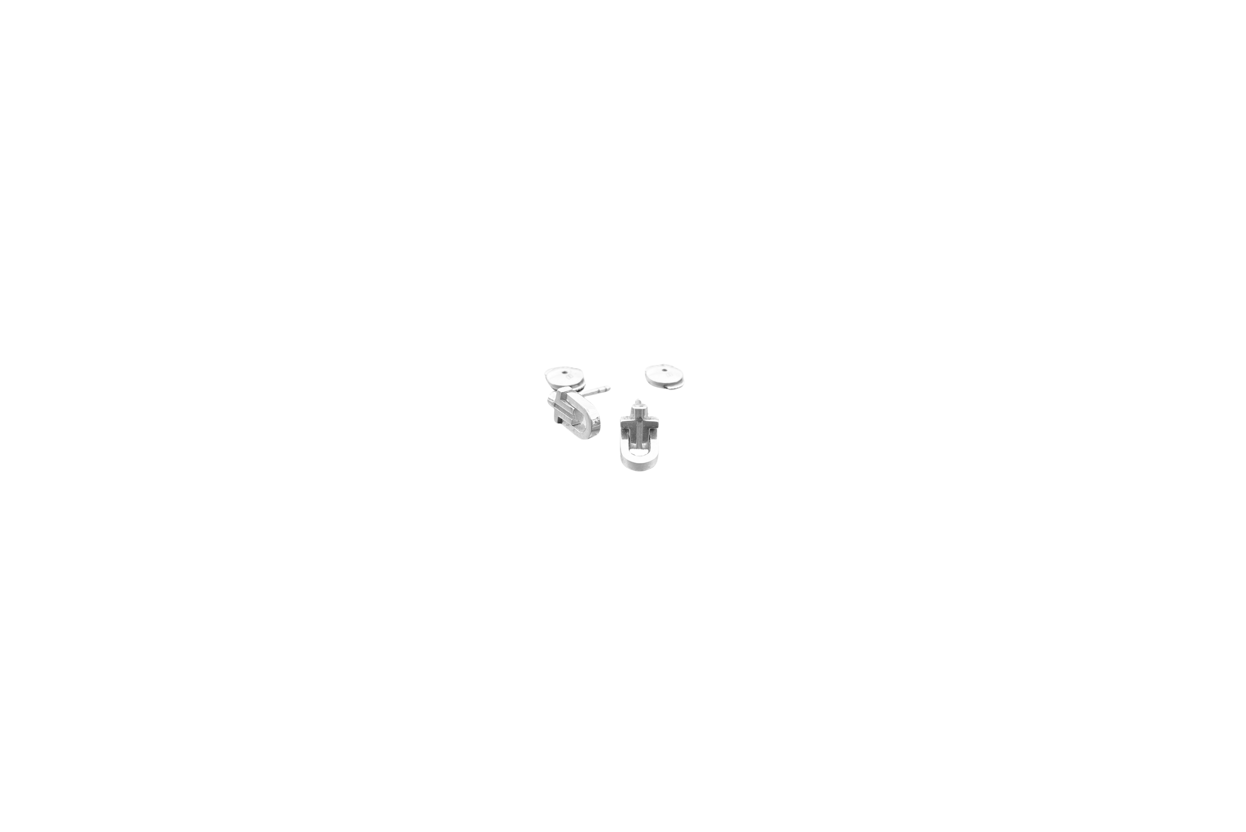Diapason Earring in Silver