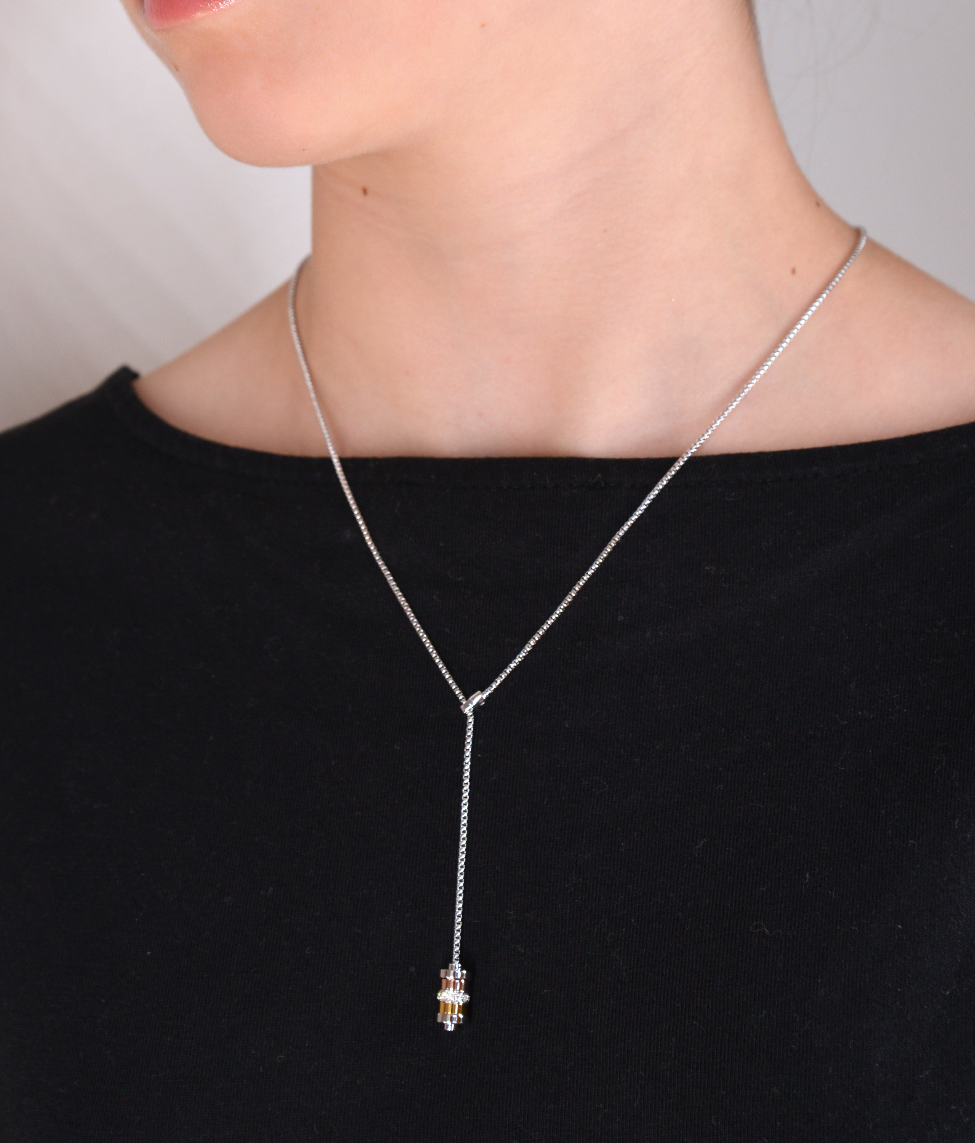 Lock to Heaven – Y Shape Pendant Necklace