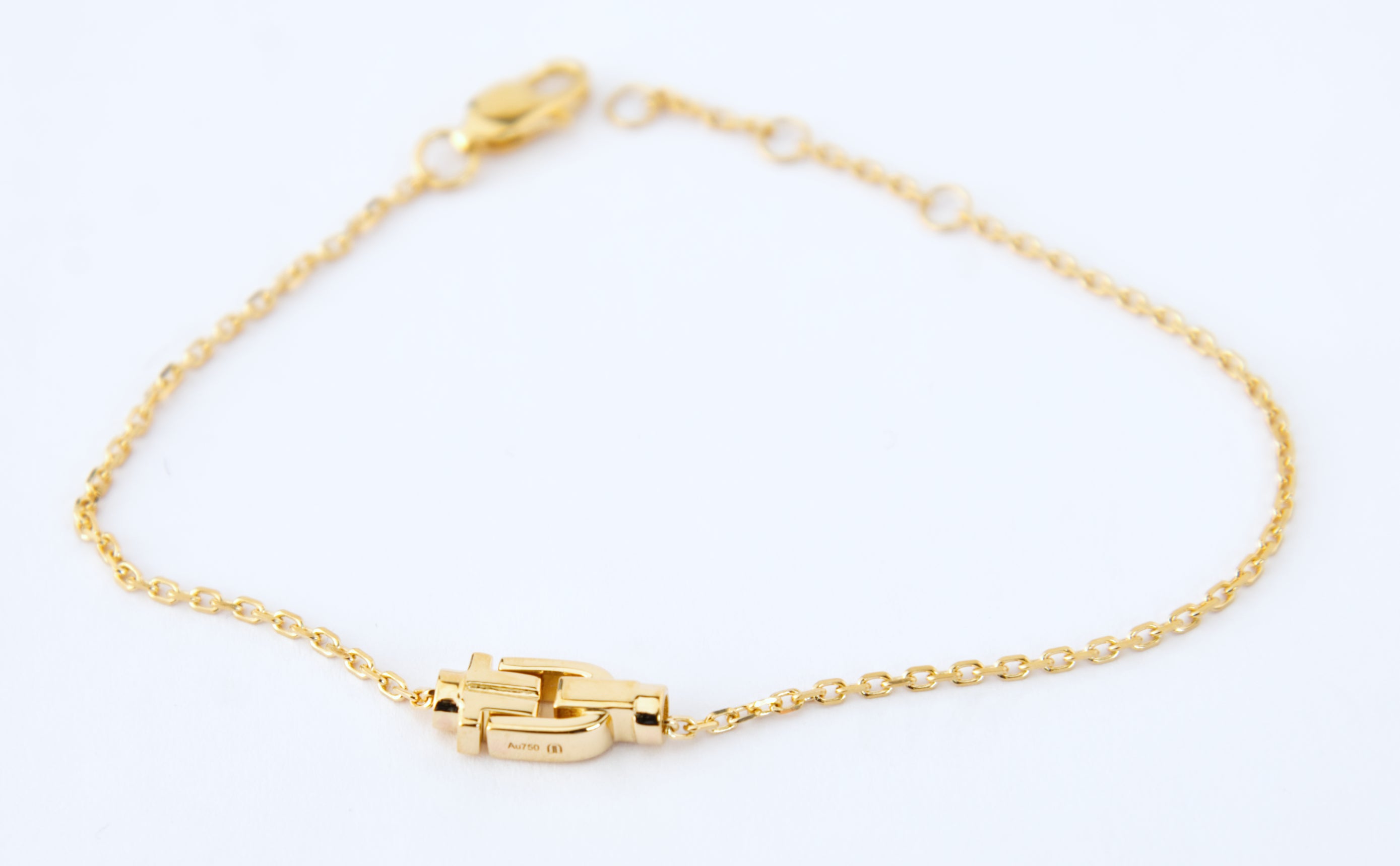 Diapason Classic Chain Bracelet – 18K Yellow Gold
