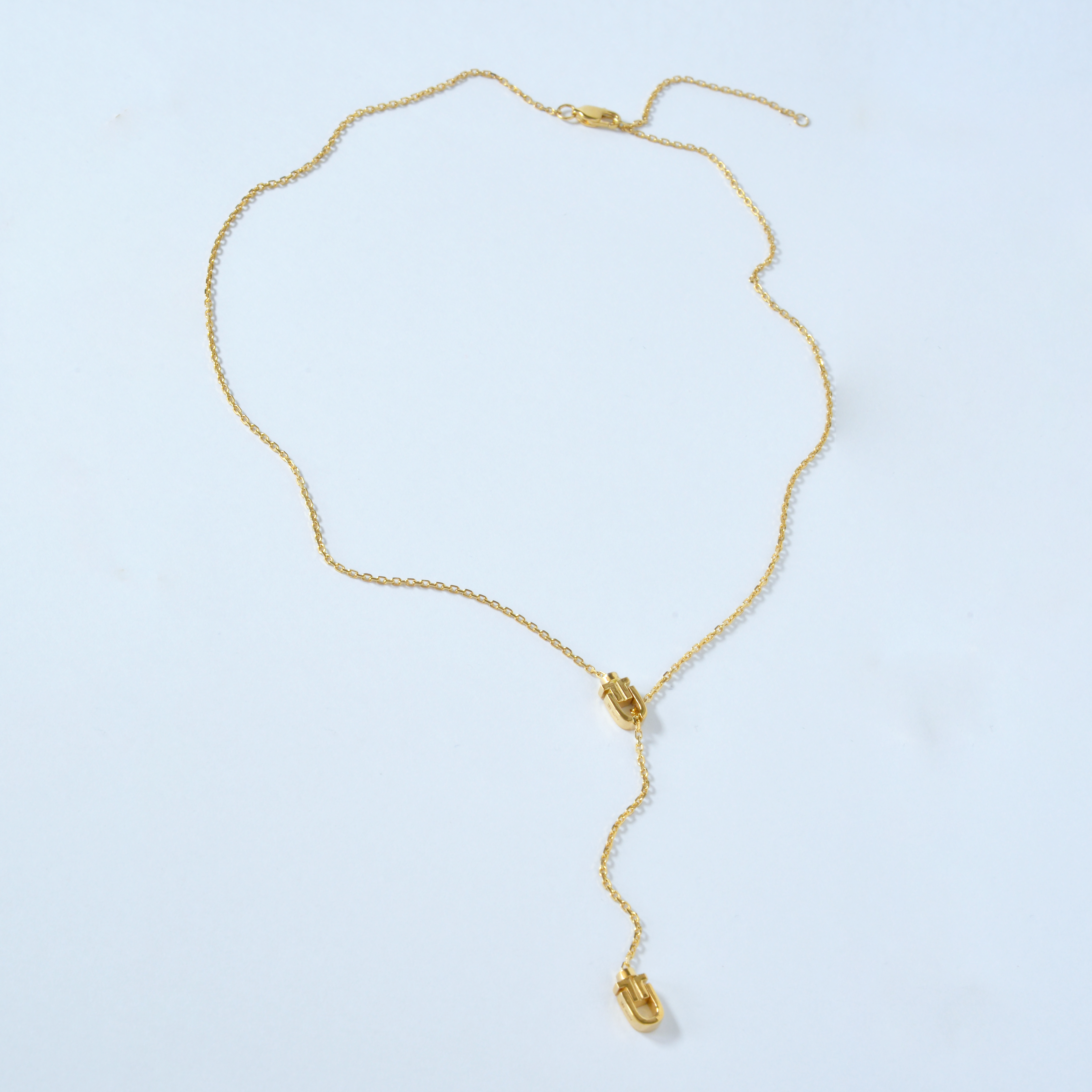 Diapason Classic Y Necklace – 18K Yellow Gold