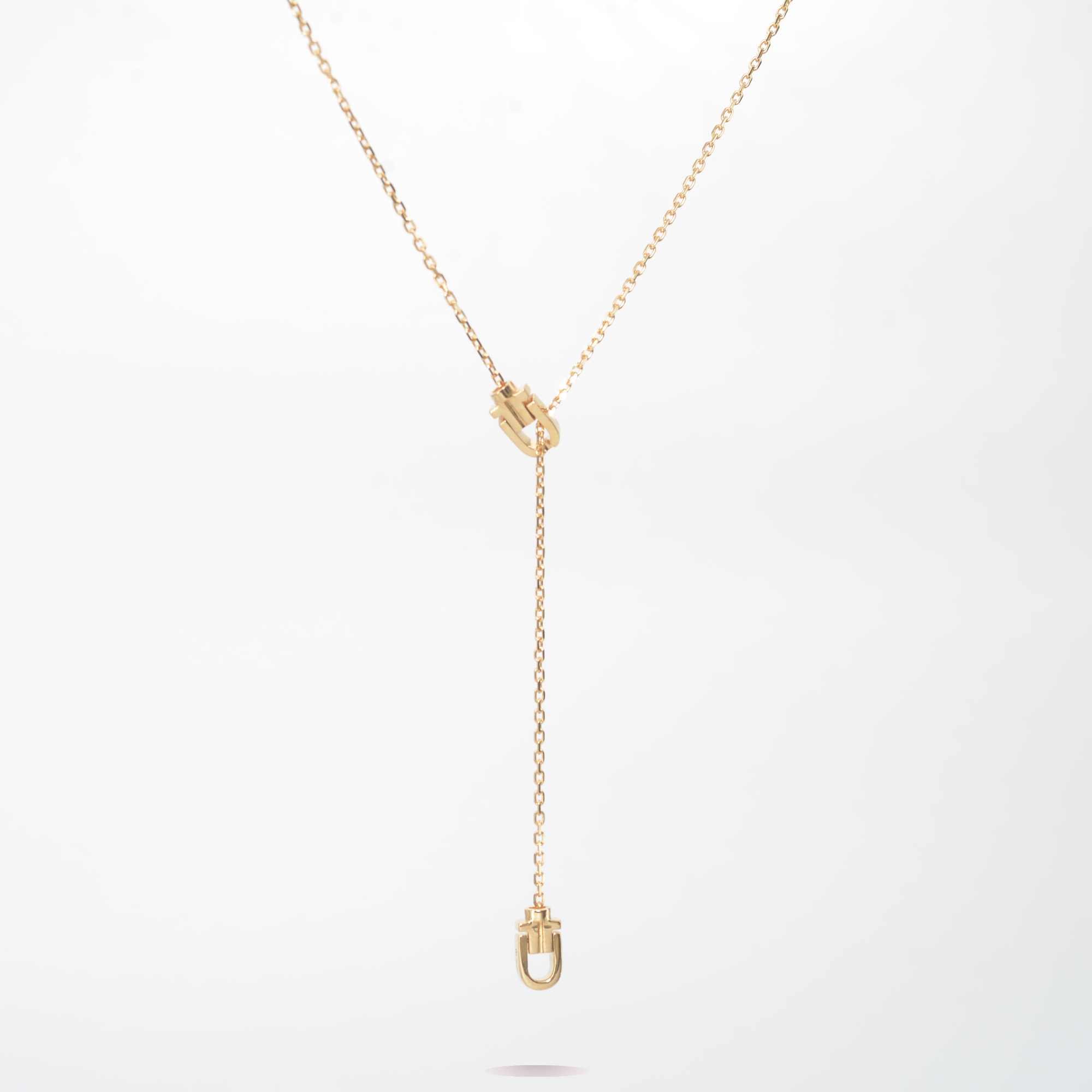 Diapason Classic Y Necklace – 18K Yellow Gold
