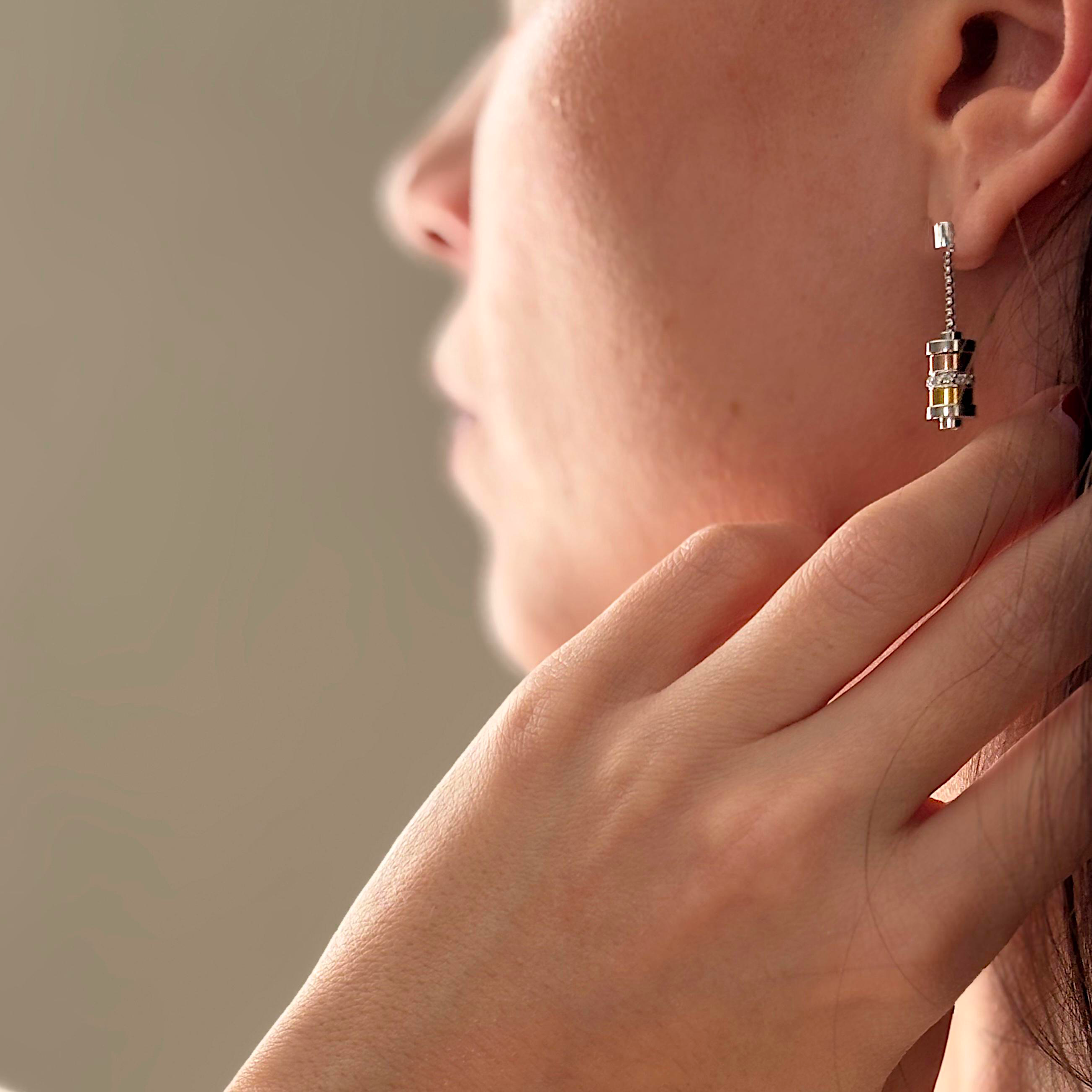 Lock to Heaven Earrings