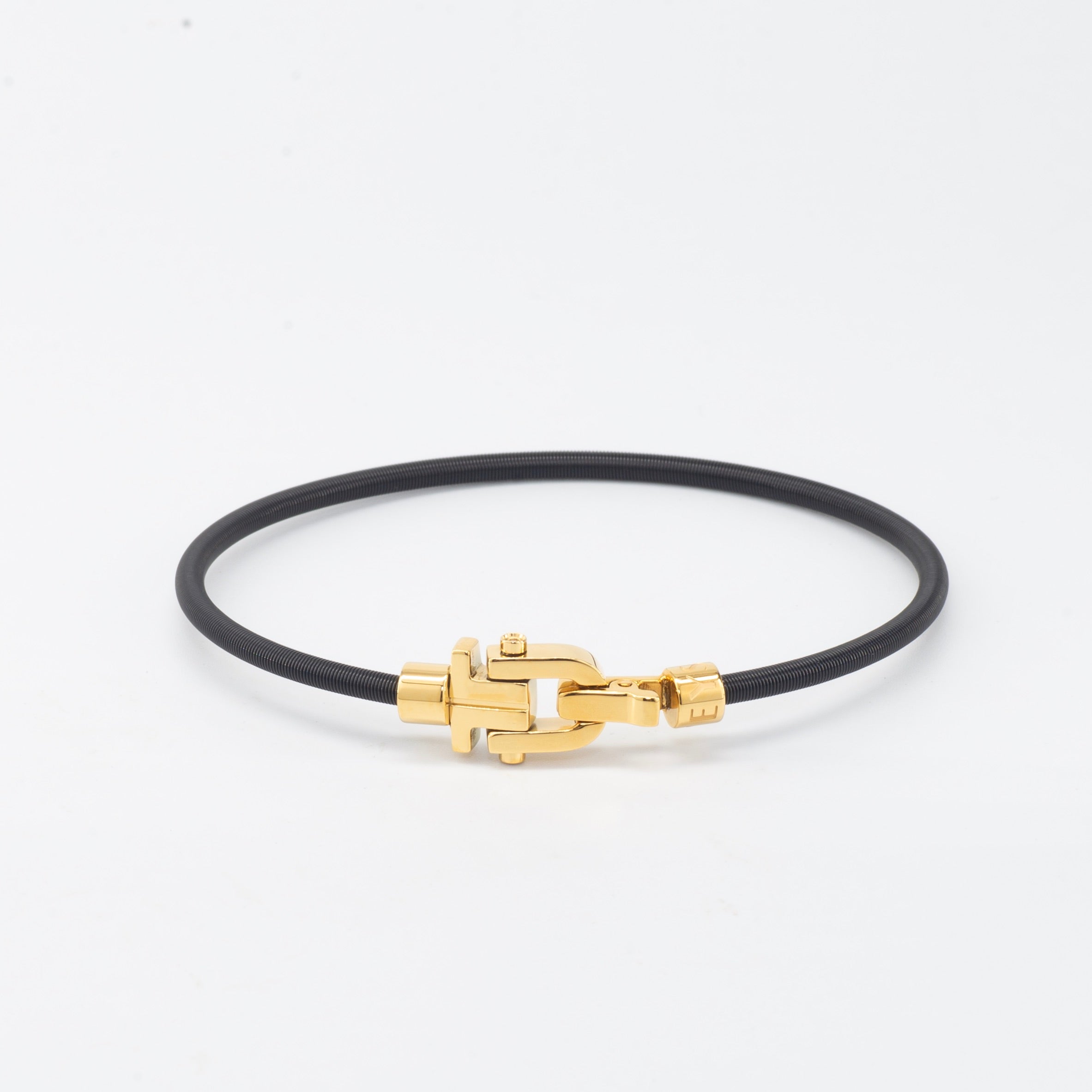 Diapason VIBES Bangle Black String and Yellow Buckle