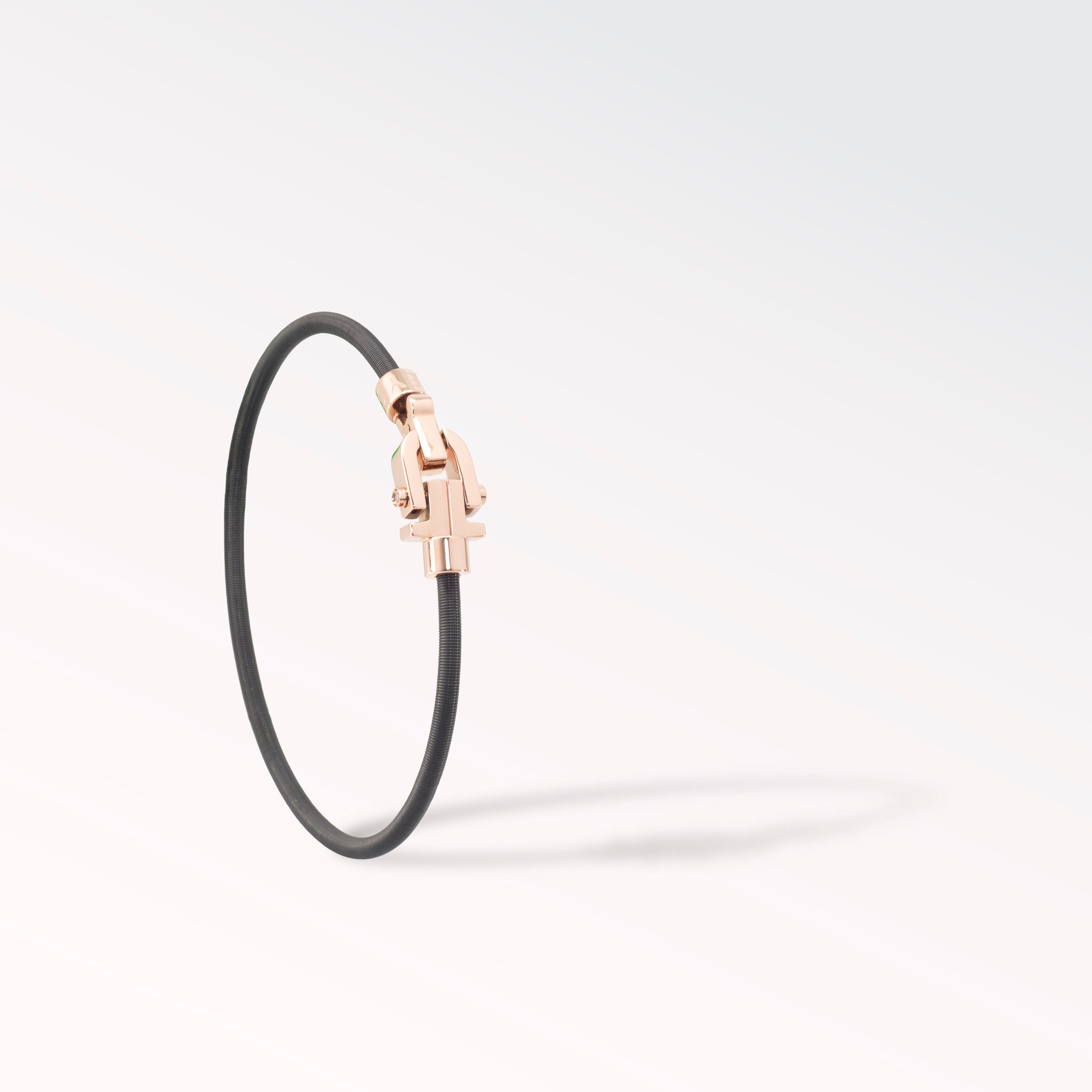 Diapason VIBES Bangle Black String and Pink