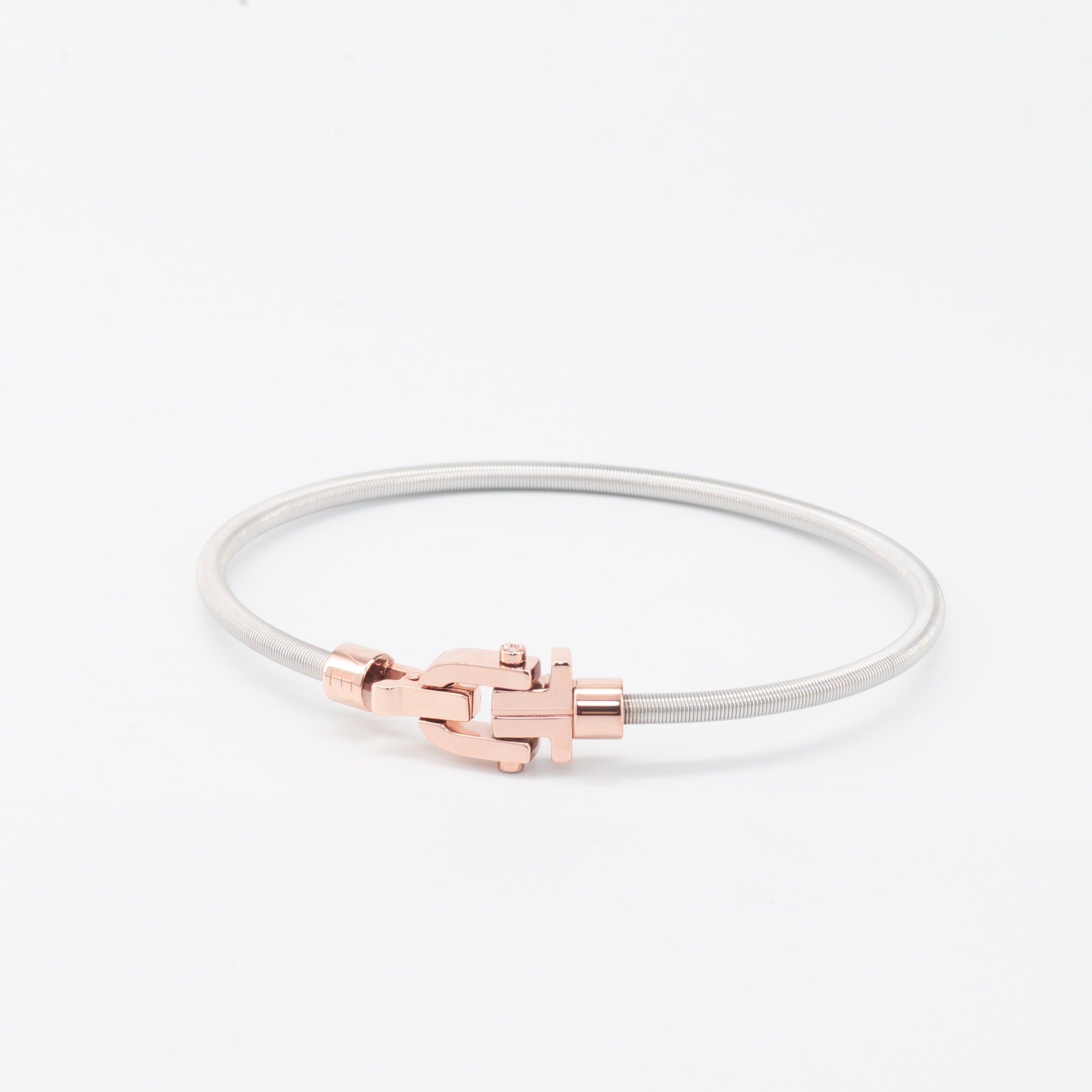 Diapason VIBES Bangle - Silver String and Pink
