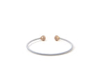 Prelude Sphere Bangle In 18K Gold And Sterling Silver 925 3