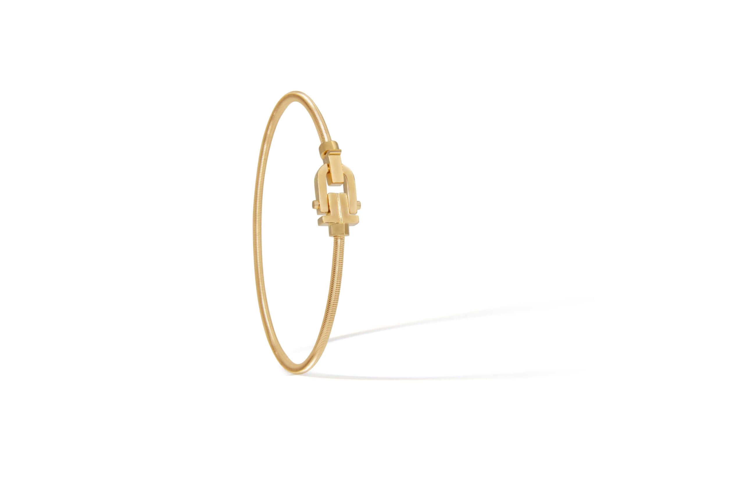 Diapason Bangle In 18K Gold 2