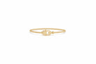 Diapason Bangle In 18K Gold 1
