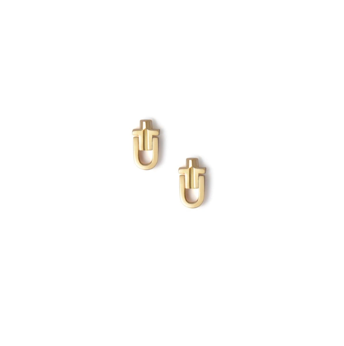 Diapason Earring In 18K Gold 1