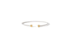 Prelude Macaron Bangle In 18K Gold And Sterling Silver 925 1