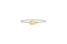 Diapason Bangle In 18K Gold And Sterling Silver 925 1